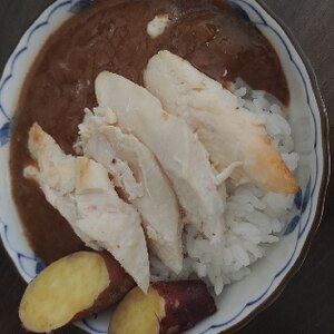 鶏胸肉のスパイスカレー